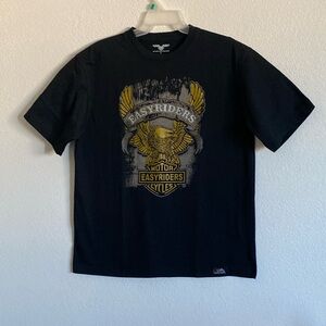 Easyriders Men’s Black Medium Thick T Shirt Size L